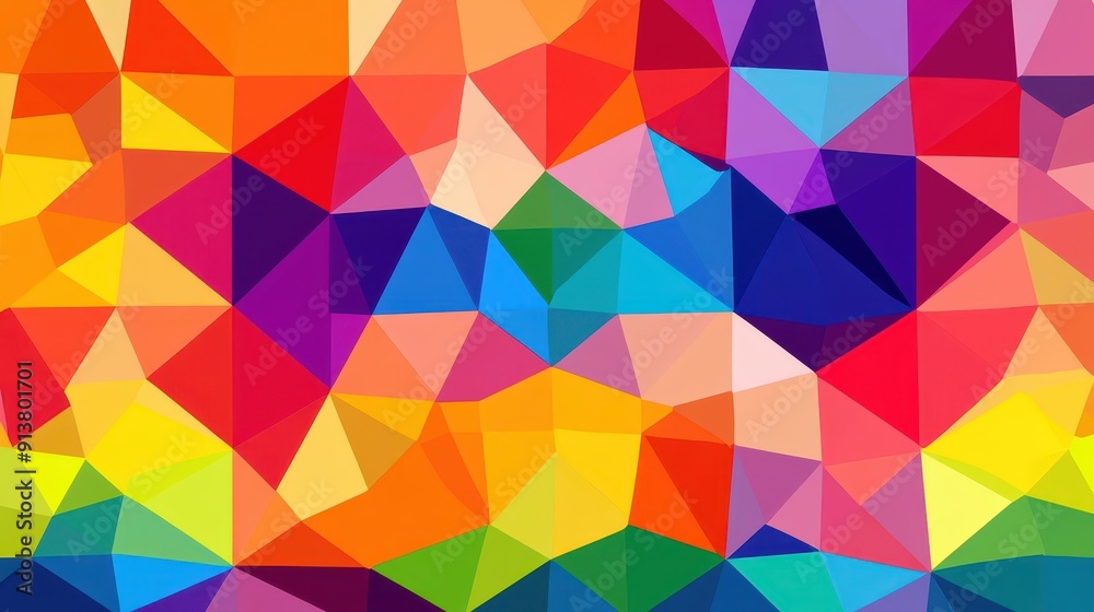 Geometric pride flag patterns with diverse colors and shapes, LGBT, Mathematical diversity Geometric pride flag patterns with diverse colors and shapes, LGBT, Mathematical diversity