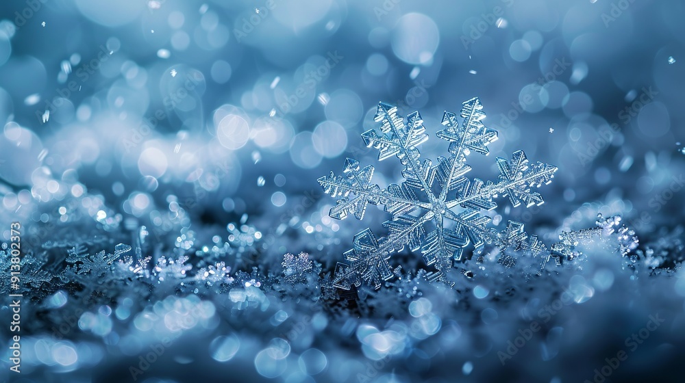 Snowy day, snow decision, snowflake Snowy day, snow decision, snowflake