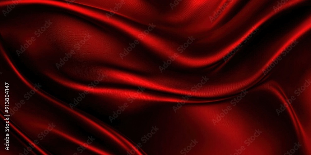 Obraz premium Abstract Red Silk Texture
