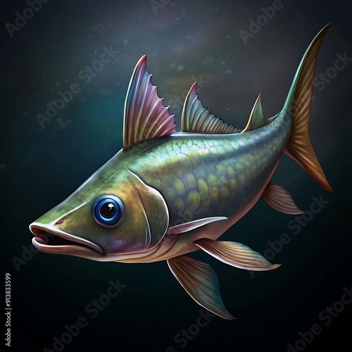 Fish Image Trevally schools of fish