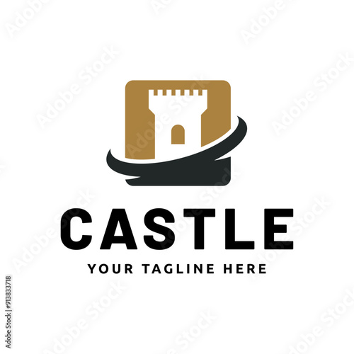 Creative Castle Logo Design Template