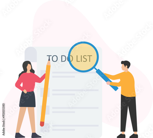 Task checklist and completion tracking, task prioritization or organization, to-do list or action items, project planning or task management, deadline management or scheduling, task delegation