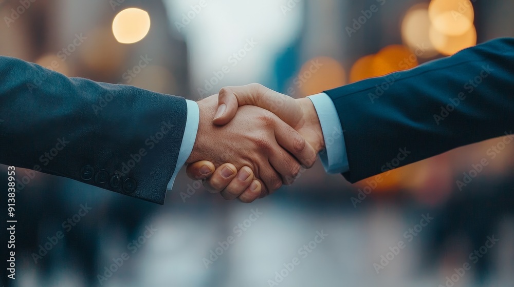 A close-up of a business handshake between two professionals in a corporate setting, symbolizing partnership, trust, and successful negotiations. A close-up of a business handshake between two professionals in a corporate setting, symbolizing partnership, trust, and successful negotiations.