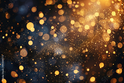 Golden dust light png. Bokeh light lights effect background. Christmas glowing dust background Christmas glowing light bokeh confetti and sparkle overlay texture for your design
