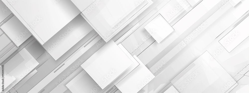 Obraz premium White silk fabric texture luxurious background, Wide White Background (Site head) (3d illustration)