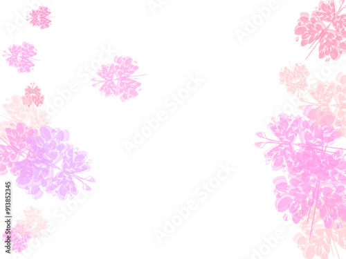 pink background