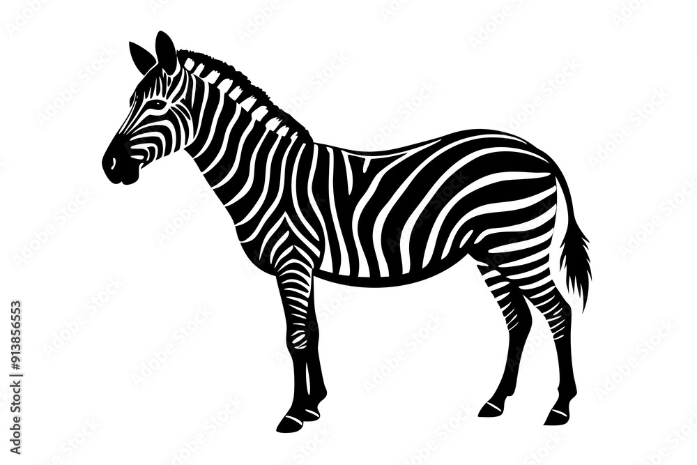 zebra vector, zebra icon, silhouette of zebra croosing vector illustration zebra vector, zebra icon, silhouette of zebra croosing vector illustration