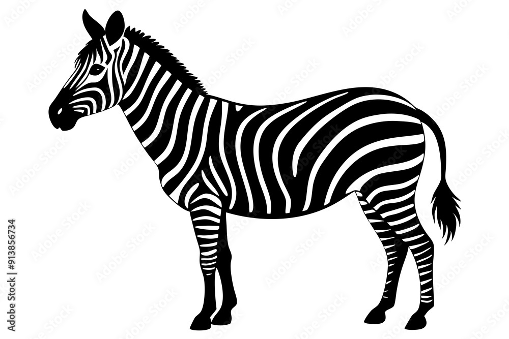 zebra vector, zebra icon, silhouette of zebra croosing vector illustration zebra vector, zebra icon, silhouette of zebra croosing vector illustration