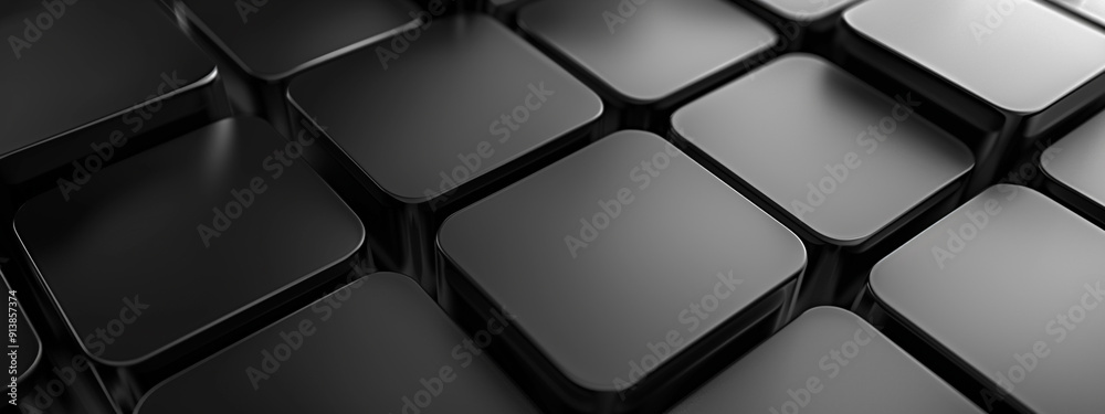 Fototapeta premium 3d render. Abstract simple geometric background with colorful neon shape, Neon colors paper material design