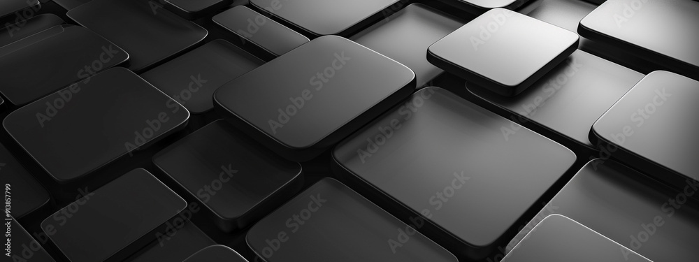 Fototapeta premium 3d render. Abstract simple geometric background with colorful neon shape, Neon colors paper material design