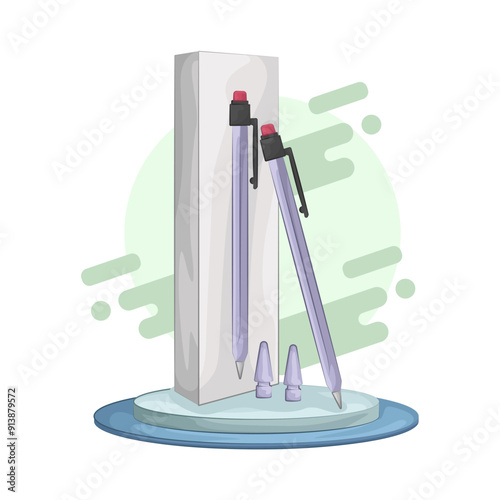 Illustration of stylus pen 