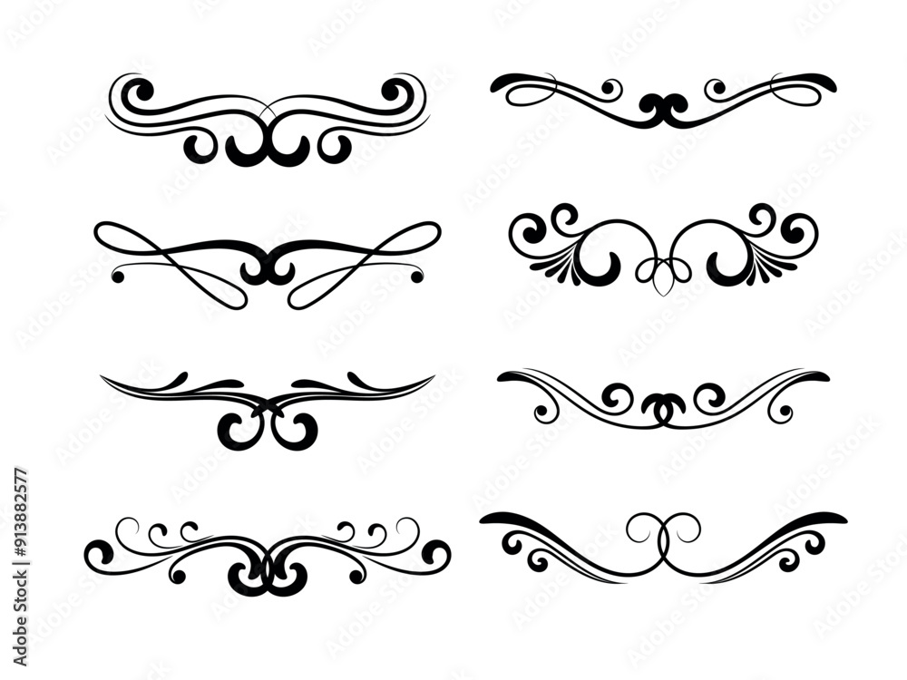 Hand drawn frames and banners. Classic calligraphy swirls, swashes, floral motifs. Good for greeting cards, wedding invitations, restaurant menu, royal certificates and graphic design.
Hand drawn frames and banners. Classic calligraphy swirls, swashes, floral motifs. Good for greeting cards, wedding invitations, restaurant menu, royal certificates and graphic design.