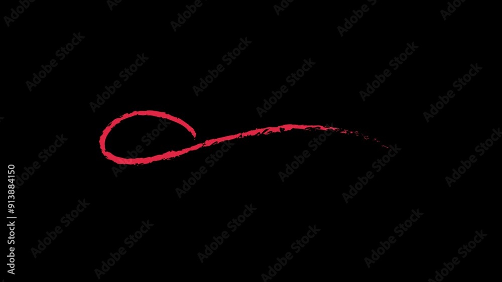 Set of animation of marked red lines .6 different types of underline. Set of animation of marked red lines .6 different types of underline.