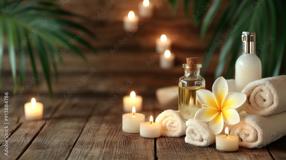 Beauty treatment items for spa procedures Beauty treatment items for spa procedures