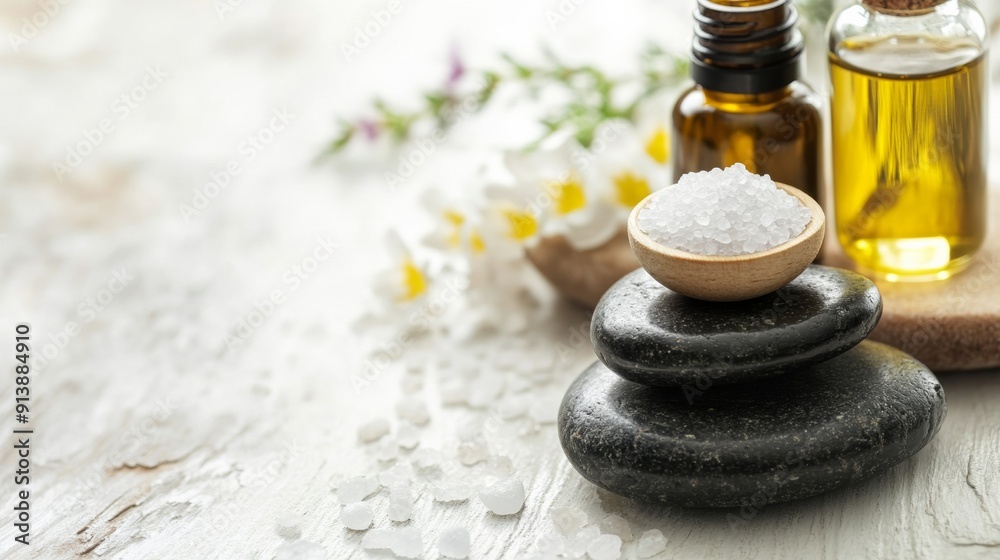 Beauty treatment items for spa procedures Beauty treatment items for spa procedures