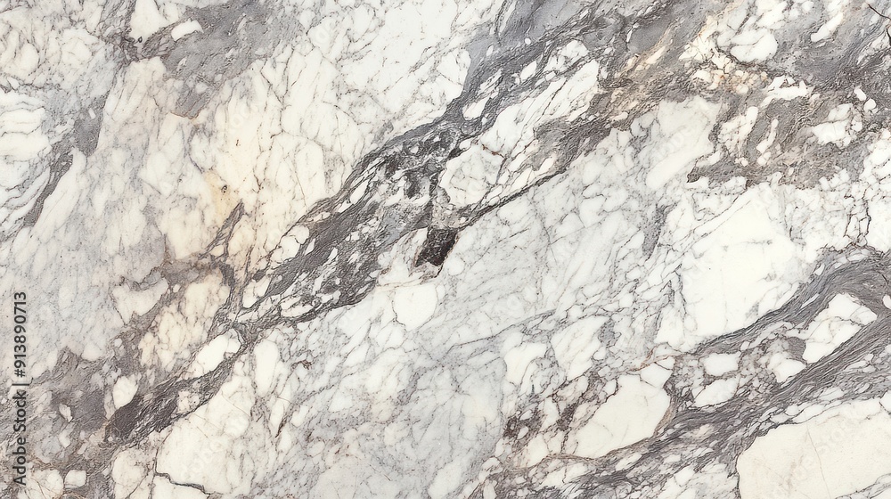 White Marble Texture with Grey Veins White Marble Texture with Grey Veins