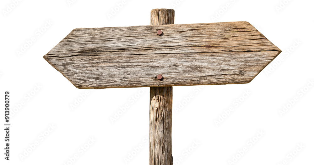 old wood guide signboard, rough weathered empty signpost text space plank cut out old wood guide signboard, rough weathered empty signpost text space plank cut out