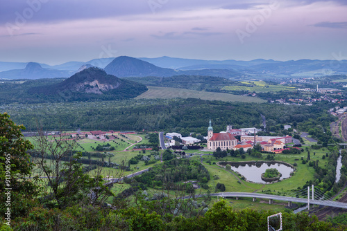 České Středohoří in the Czech Republic (Central Bohemian Uplands) photo