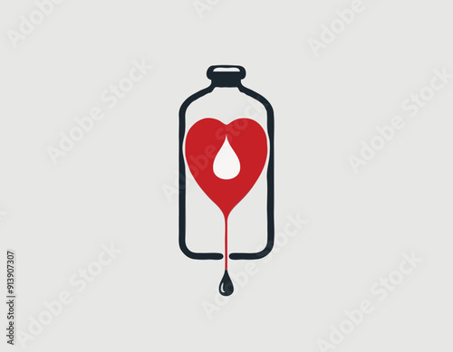 Blood donation - Intravenous bag
