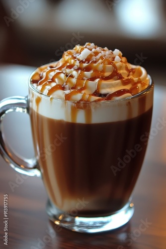 Sweet and Salty Sea Salt Caramel Mocha 