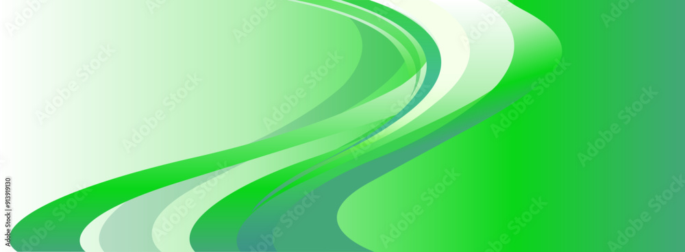 Green Fluid Background , abstract green wave background Green Fluid Background , abstract green wave background