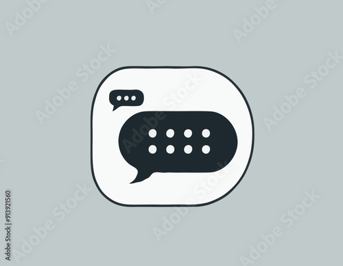 Register Now Speech Bubble Label vector illustration