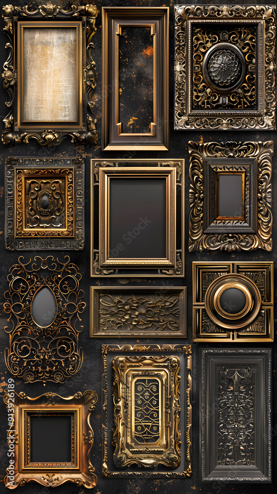 A Showcase of Exquisite Ornamental Frames: Capturing the Art of Frame-Making with Vintage to Contemporary Designs A Showcase of Exquisite Ornamental Frames: Capturing the Art of Frame-Making with Vintage to Contemporary Designs