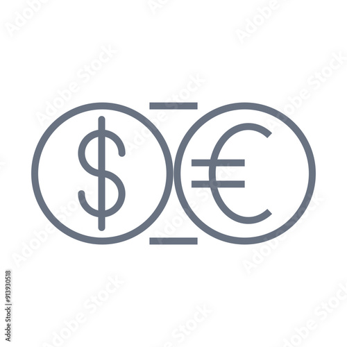Currency Exchange icon Design
