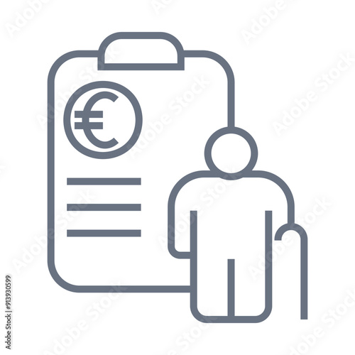 Retirement Fund icon Design