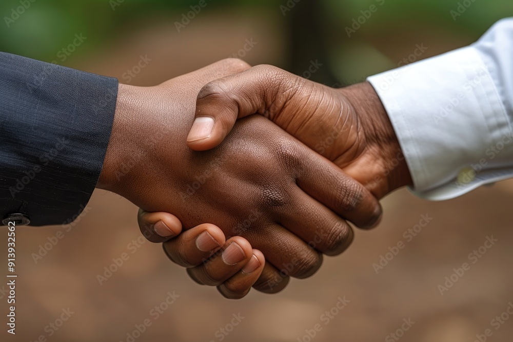 Close-up of Two Hands Shaking in Agreement Close-up of Two Hands Shaking in Agreement