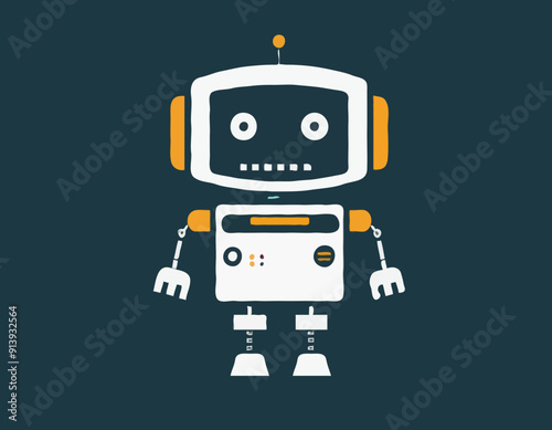 ute smiling robot 