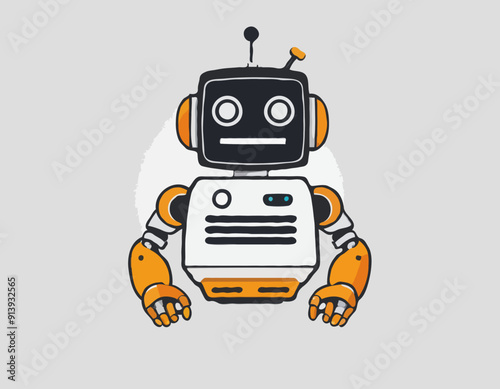 ute smiling robot 