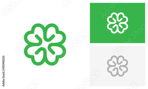 Clover logo design
