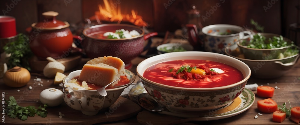 Borscht With Vegetables