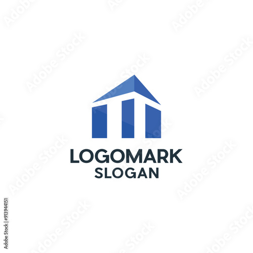 Elegant Minimalist Real Estate Logos, Real Estate Logo, Construction Logo, Property Logo, House Logo, Home Logo