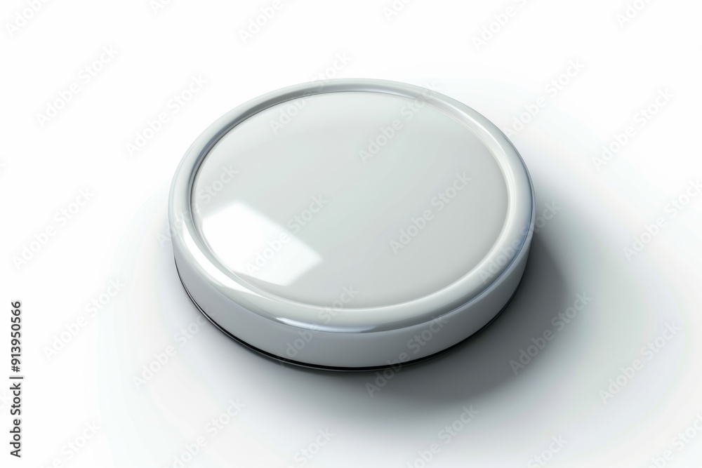 A simple, minimalist illustration of a button on a plain white background, free from any dark or dirty elements. Perfect for use in digital designs and interfaces. A simple, minimalist illustration of a button on a plain white background, free from any dark or dirty elements. Perfect for use in digital designs and interfaces.