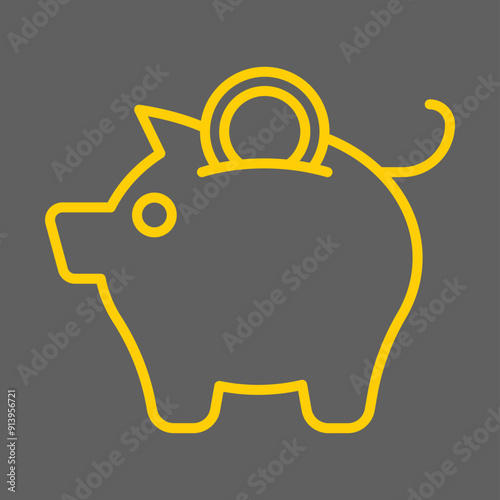 Savings icon Design