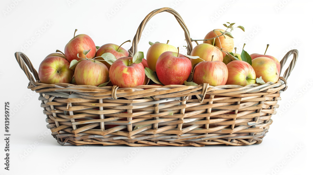 Assorted Red Apples with White Backdrop, Ideal for Organic Food and Healthy Lifestyle Content Assorted Red Apples with White Backdrop, Ideal for Organic Food and Healthy Lifestyle Content