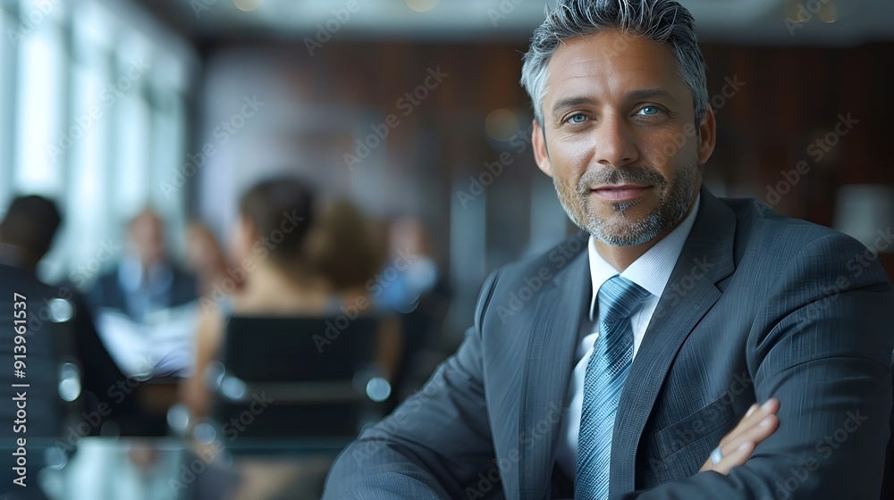 Serious Business Discussion in Formal Boardroom Setting Serious Business Discussion in Formal Boardroom Setting