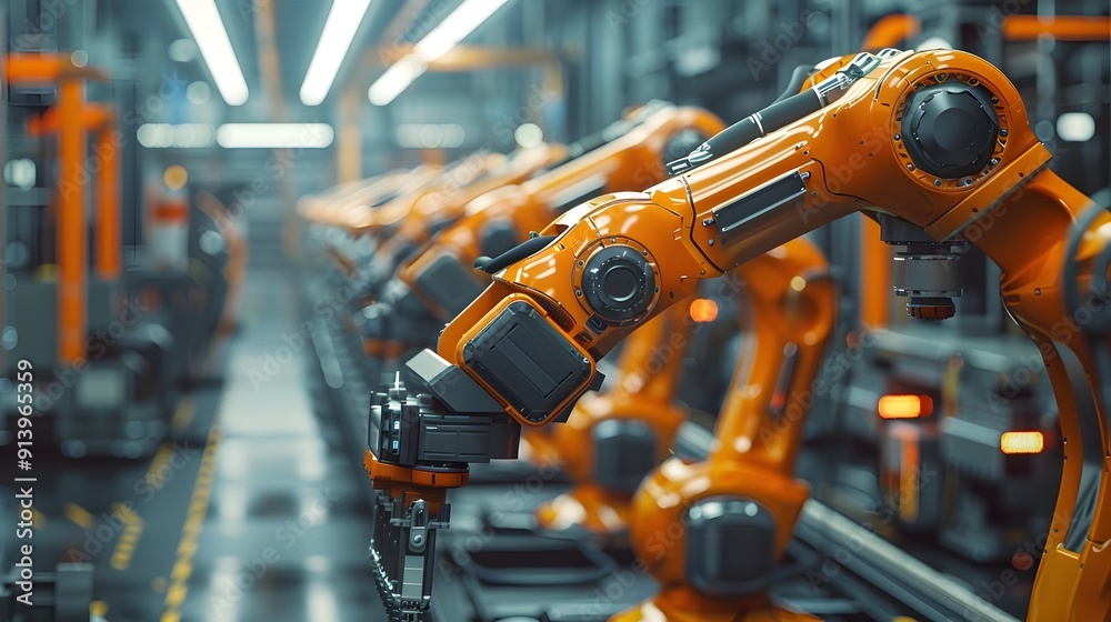 Advanced Robotic Automation in a High Tech Factory Production Line Environment Advanced Robotic Automation in a High Tech Factory Production Line Environment