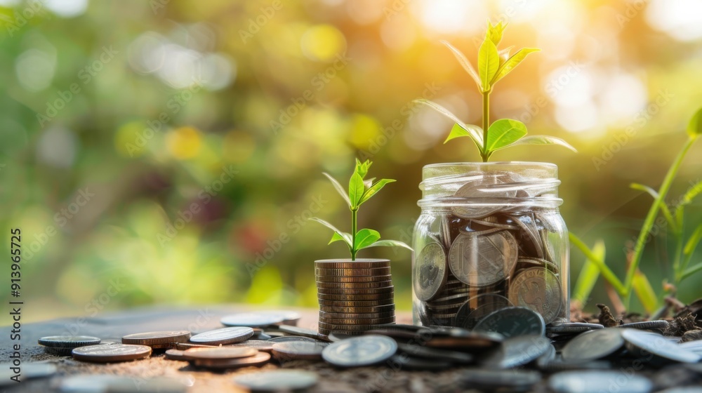 Growing Coin Jars Growing Coin Jars