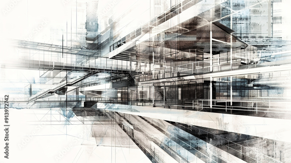 The Fascinating World of Abstract Architectural Drawings: A Blend of Creativity and Innovation. Showcasing Unconventional Designs and Inspiring Spatial Concepts. The Fascinating World of Abstract Architectural Drawings: A Blend of Creativity and Innovation. Showcasing Unconventional Designs and Inspiring Spatial Concepts.