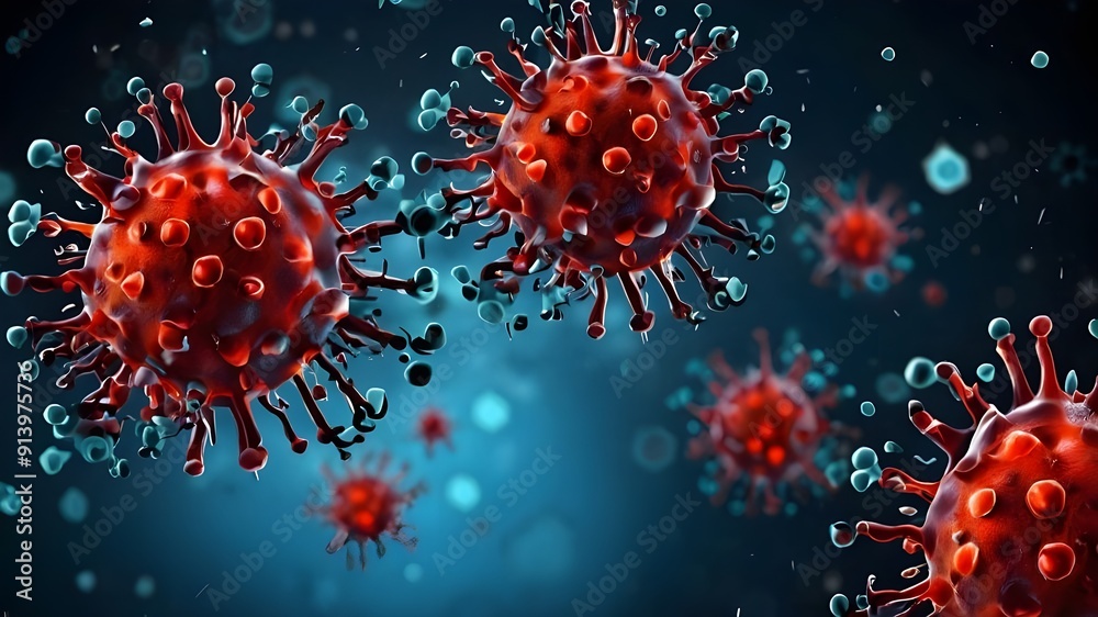 3d rendered illustration of bacteria