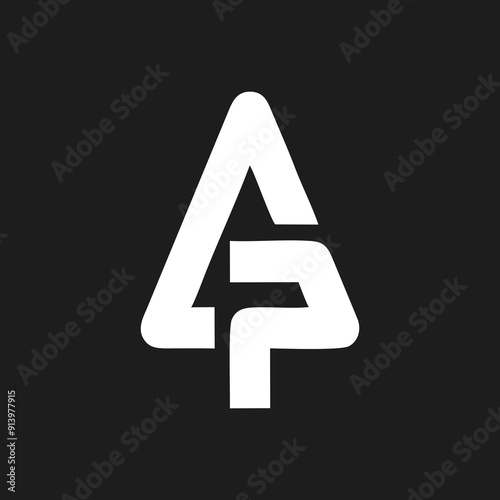 GP logo letter design on luxury background. PG logo monogram initials letter concept. GP icon logo design. PG elegant and Professional letter icon design on black background. G P PG GP