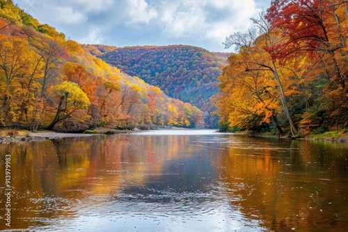 autumn in the mountains