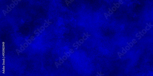 Dark blue background with clouds,Light ink canvas for modern creative grunge design.brush painted blue background used in weeding card,grungy background for decoration,