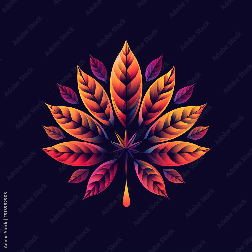 abstract flower vector abstract flower vector
