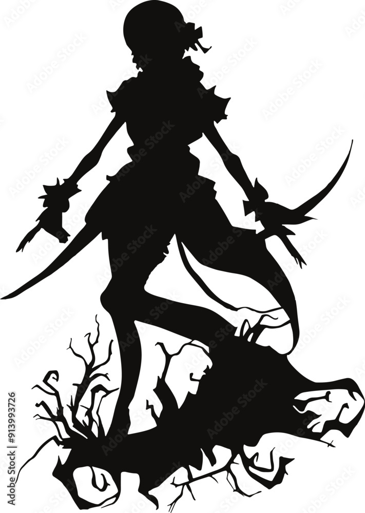 Haunting Evil Woman – Dark & Spooky Demon Art Haunting Evil Woman – Dark & Spooky Demon Art