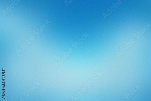 Abstract Background With Smooth Gradient Colors and Grainy Texture in Blue Color