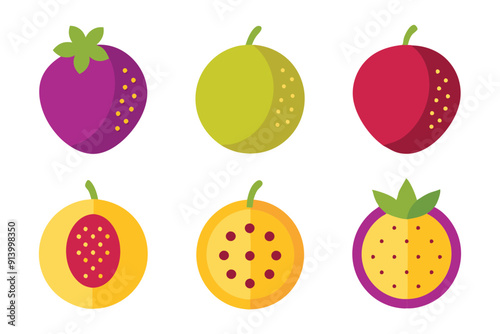 Passionfruit Color Art Illustration Dynamic Bright Artistic Creative Colorful Vision